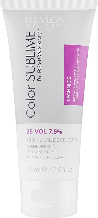 Kremowy oksydant 7,5% - Revlon Professional Revlonissimo Color Sublime Cream Oil Developer vol. 25