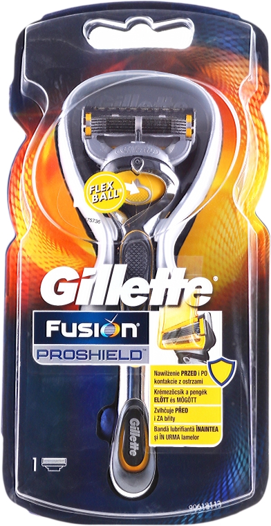 Maszynka do golenia ze zmiennym wkładem - Gillette Fusion ProShield — Zdjęcie N1