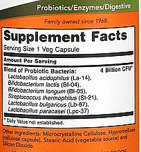 Probiotyki w kapsułkach - Now Foods 4x6 Acidophilus Veg  — Zdjęcie N2