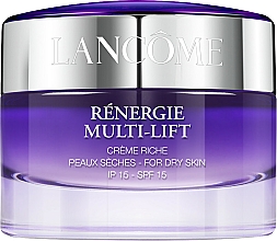 Przeciwzmarszczkowy krem do skóry suchej - Lancome Rénergie Multi-Lift Redefining Lifting Cream For Dry Skin SPF 15 — Zdjęcie N1