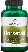 Suplement diety na włosy, skórę i paznokcie Skrzyp, 500 mg - Swanson Horsetail Capsules 500 mg — Zdjęcie N1