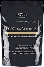PRZECENA! Bezpyłowy rozjaśniacz do włosów - Joanna Professional Platinum Classic Lightener (sashet) * — Zdjęcie N1
