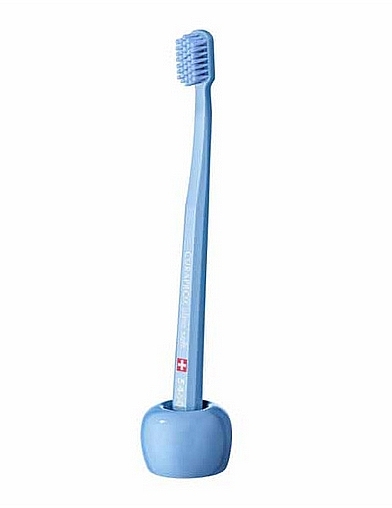 Uchwyt na szczoteczkę do zębów - Curaprox Toothbrush Foot Blue — Zdjęcie N1
