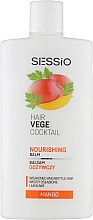 Odżywczy balsam do włosów osłabionych i łamliwych Mango - Sessio Hair Vege Cocktail Nourishing Balm  — Zdjęcie N3