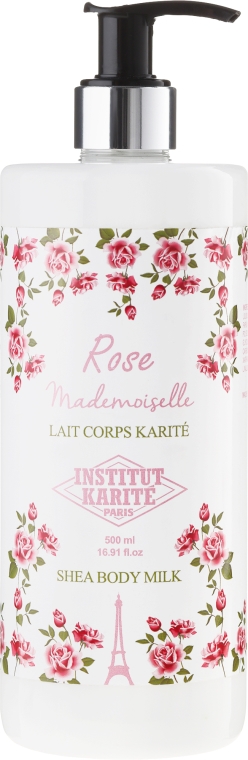 Mleczko do ciała Róża - Institut Karité Rose Mademoiselle Shea Body Milk — Zdjęcie N3