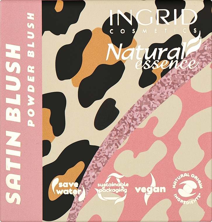 Róż do twarzy - Ingrid Cosmetics Natural Essence Satin Blush — Zdjęcie N2