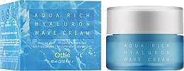 Kup Krem-żel do twarzy z kompleksem kwasu hialuronowego - Ottie Aqua Rich Hyaluron Wave Cream