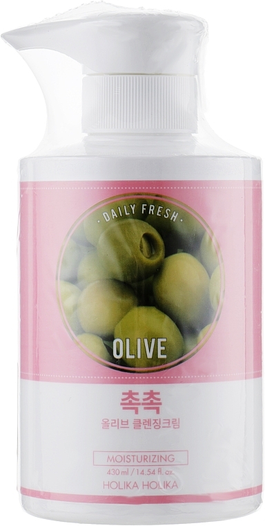 Krem oczyszczający z ekstraktem z oliwek - Holika Holika Daily Fresh Olive Cleansing Cream