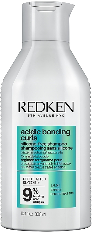 Szampon bez silikonów do włosów kręconych - Redken Acidic Bonding Curls Silicone-Free Shampoo — Zdjęcie N1