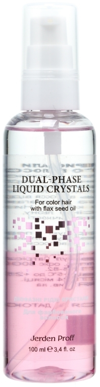 Dwufazowy płyn kryształowy do włosów farbowanych - Jerden Proff The Two-Phase Liquid Crystal — Zdjęcie N1