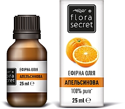 Eteryczny olejek pomarańczowy - Flora Secret — Zdjęcie N2