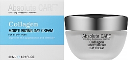 Nawilżający krem do twarzy na dzień z kolagenem - Absolute Care Collagen Day Cream — Zdjęcie N2