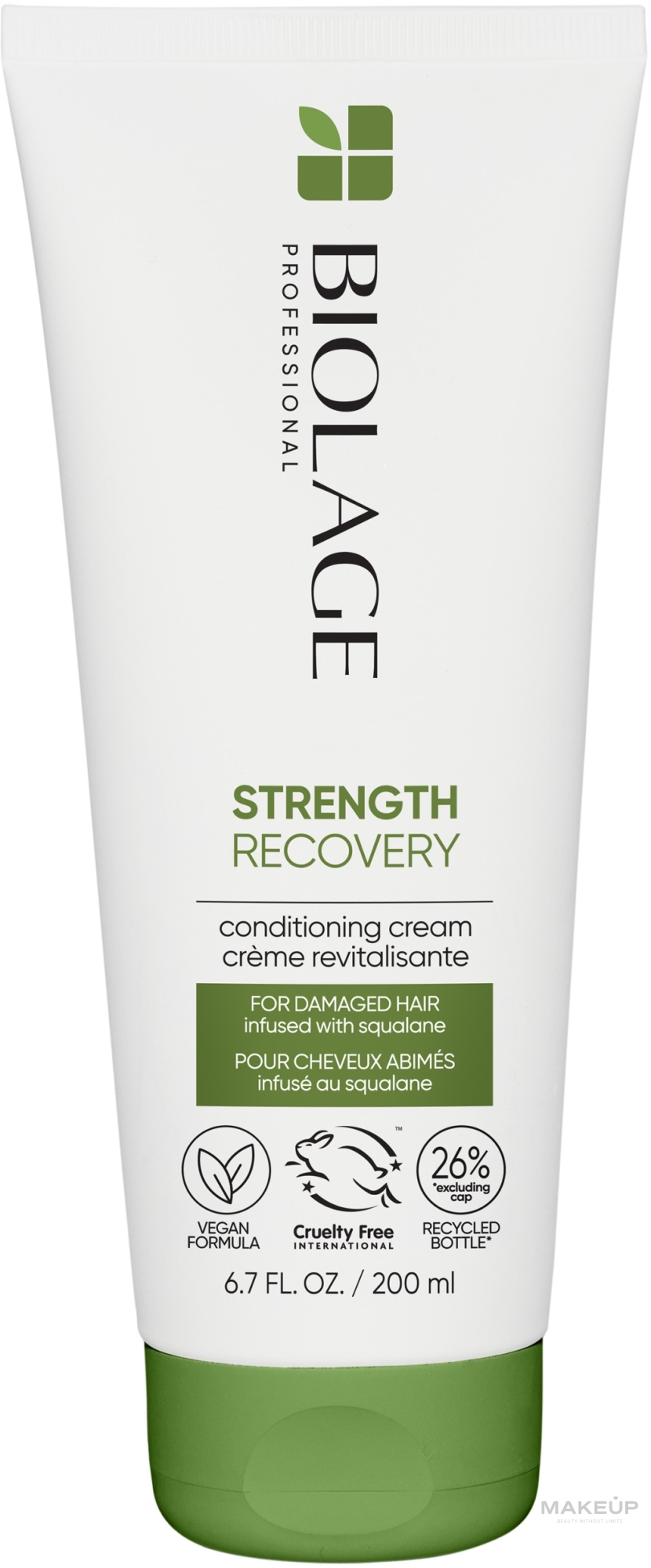 Odżywka do włosów "Wzmocnienie" - Biolage Strenght Recovery Conditioner — Zdjęcie 200 ml