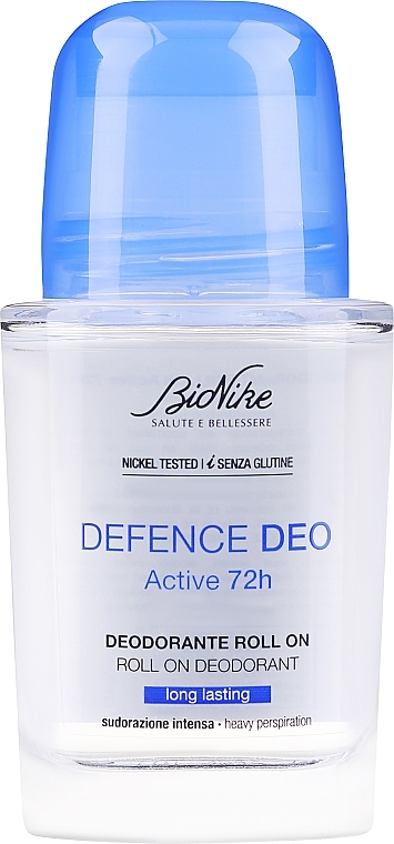 Regulujący dezodorant w kulce - BioNike Defence Deo Active 72H Sweat Control — Zdjęcie N1