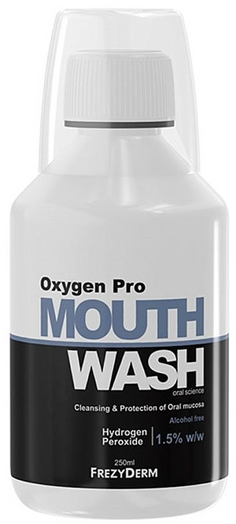 Płyn do płukania jamy ustnej - Frezyderm Oxygen Pro Mouthwash — Zdjęcie N1