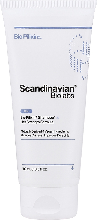 PRZECENA! Wzmacniający szampon do włosów dla mężczyzn - Scandinavian Biolabs Hair Strength Shampoo * — Zdjęcie N1