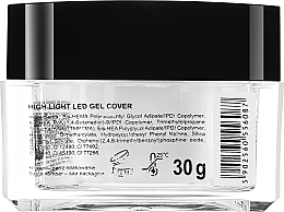 Żel do paznokci - Silcare Light Led Gel Cover — Zdjęcie N8