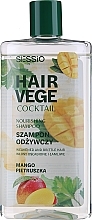 Odżywczy szampon do włosów osłabionych i łamliwych Mango - Sessio Hair Vege Cocktail Nourishing Shampoo — Zdjęcie N1
