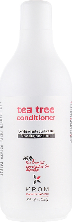 Oczyszczająca odżywka do włosów - Krom Tea Tree Conditioner — Zdjęcie N3