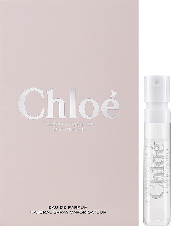 PREZENT! Chloe Eau Lumineuse - Woda perfumowana (próbka) — Zdjęcie N2