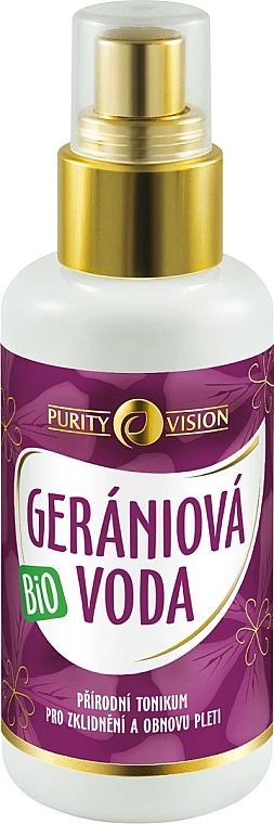 Woda z geranium - Purity Vision Bio Geranium Water — Zdjęcie N1
