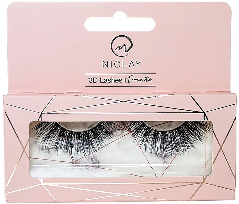 Sztuczne rzęsy - Niclay 3D Lashes Dramatic — Zdjęcie N1