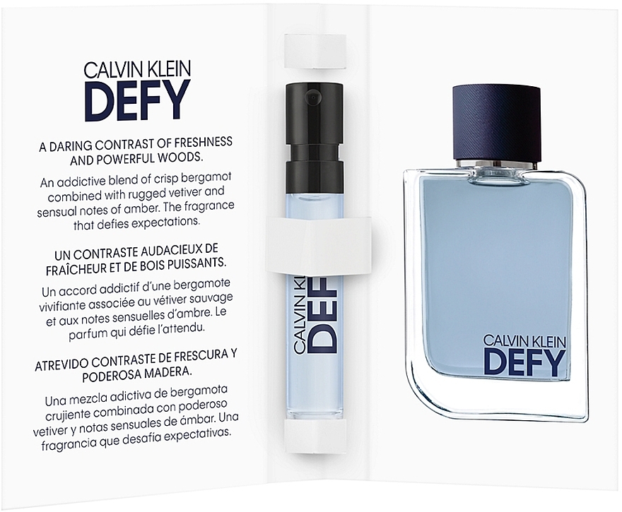 Calvin Klein Defy - Woda toaletowa (próbka) — Zdjęcie N3