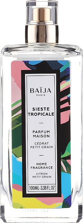 Perfumowany spray do domu - Baija Sieste Tropicale Home Fragrance — Zdjęcie N1