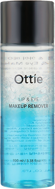 Płyn do demakijażu oczu i ust - Ottie Lip & Eye Make-up Remover — Zdjęcie N3