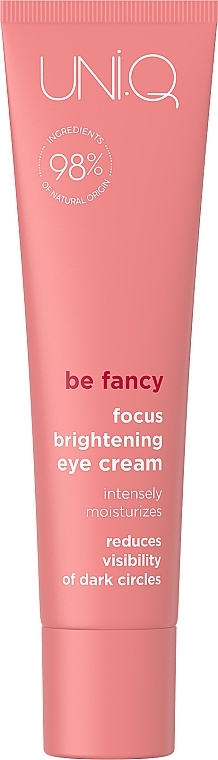 Krem pod oczy - UNI.Q be Fancy Focus Brightening Eye Cream — Zdjęcie N1