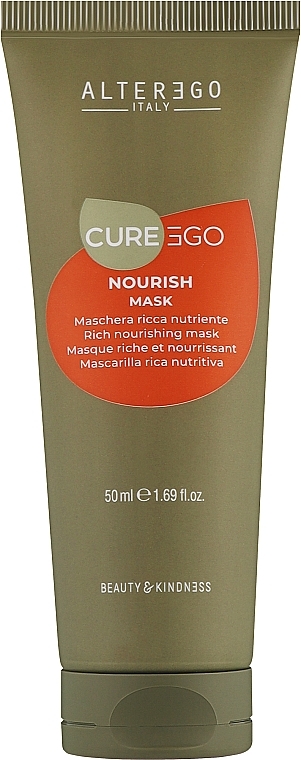 Odżywcza maska do włosów - Alter Ego CureEgo Nourish Mask — Zdjęcie N1