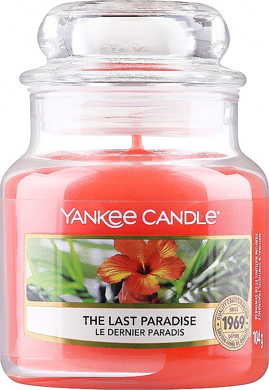 Świeca w szklanym słoju - Yankee Candle The Last Paradise Candle — Zdjęcie N1