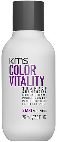 Szampon do włosów blond niwelujący żółty odcień - KMS California ColorVitality Shampoo (mini) — Zdjęcie N1