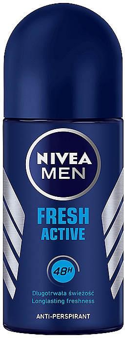 Antyperspirant w kulce dla mężczyzn - NIVEA MEN Fresh Active Antiperspirant Roll-On — Zdjęcie N1
