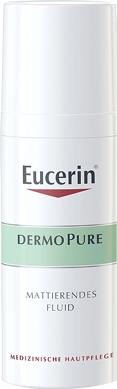 Krem-fluid matujący do skóry ze skłonnością do trądziku - Eucerin DermoPure