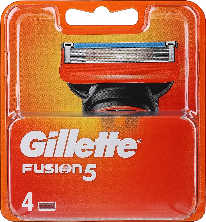 Wymienne wkłady do maszynki, 4 szt. - Gillette Fusion 5 — Zdjęcie N1