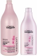 Kup Zestaw - L'Oreal Professionnel Vitamino Color A-OX (shm/1500ml + cond/750ml)