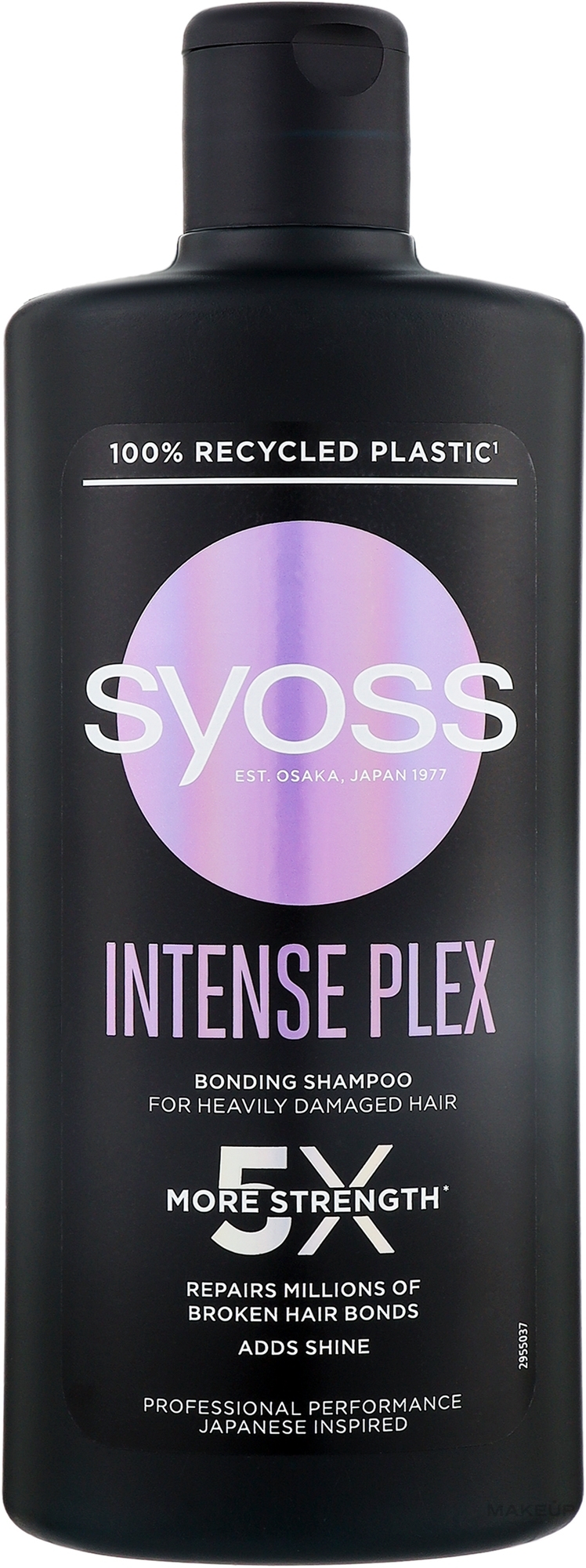 Szampon do włosów zniszczonych - Syoss Intense Plex Shampoo — Zdjęcie 440 ml