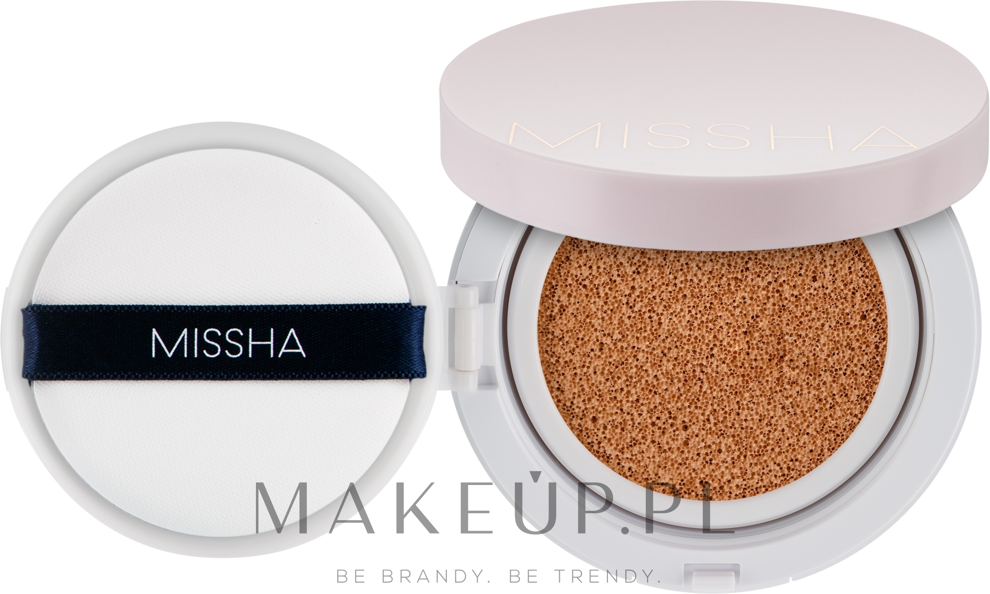 Podkład do twarzy w gąbeczce cushion SPF 50+ PA+++ - Missha Magic Cushion Cover Lasting — Zdjęcie 23 - Medium Beige