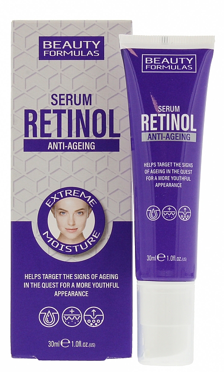 Serum nawilżające do twarzy - Beauty Formulas Anti-Aging Retinol Serum