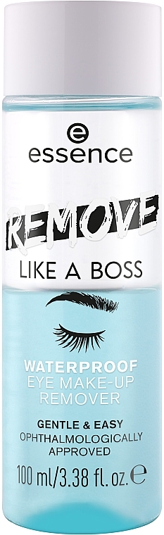 Wodoodporny zmywacz do makijażu - Essence Remove Like a Boss Waterproof Eye Makeup Remover — Zdjęcie N1
