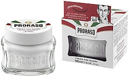 Kup PRZECENA! Krem przed goleniem do skóry wrażliwej - Proraso White Pre Shaving Cream *
