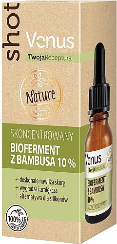 Skoncentrowany bioferment z bambusa 10% - Venus Nature Shot Concentrated Bamboo Bioferment 10% — Zdjęcie N1