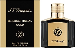 Dupont Be Exceptional Gold - Woda perfumowana — Zdjęcie N2