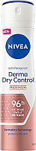 Antyperspirant w sprayu - NIVEA Derma Dry Control Maximum Antiperspirant Deodorant Spray — Zdjęcie N1