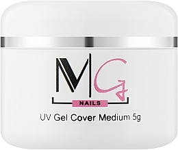 Żel do budowania płytki paznokcia - MG Nails UV Gel Medium — Zdjęcie N1