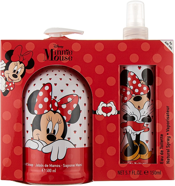 EP Line Disney Minnie Mouse - Zestaw (edt/150ml + l/soap/500ml) — Zdjęcie N1