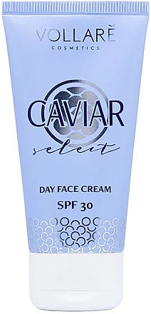Odmładzający krem ​​na dzień z czarnym kawiorem - Vollare Cosmetics Caviar Extract Soothing Day Face Cream SPF 30 — Zdjęcie N3