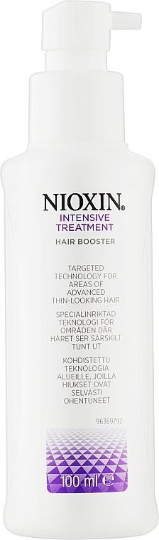 Preparat przyspieszający wzrost włosów - Nioxin Intesive Treatment Hair Booster — Zdjęcie N1