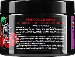 Maska do włosów z ochroną UV - Ronney Professional Color Repair Mask UV Protection — Zdjęcie N2